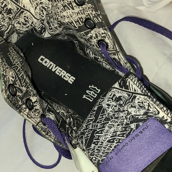 THE JOKER High top converse - Picture 2 of 8